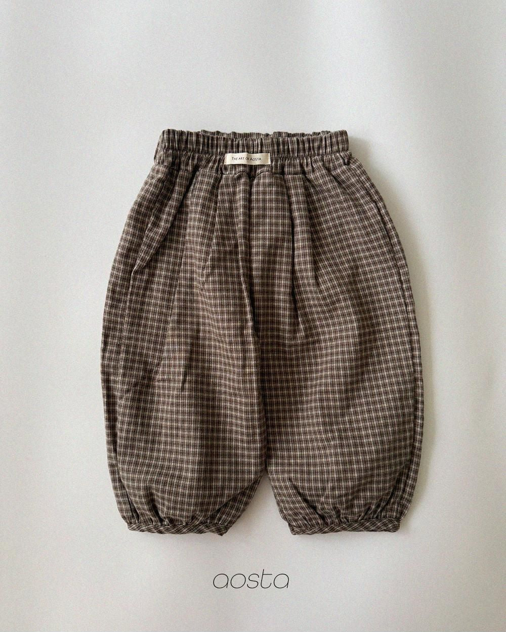 Mocha Balloon Pants [Aosta]（2026AW） 13