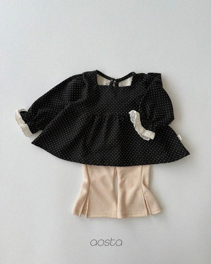 Milk Dot Blouse [Aosta]（2026AW） 5