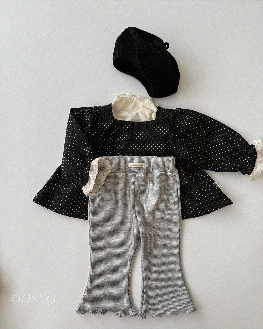 Milk Dot Blouse [Aosta]（2026AW） 9