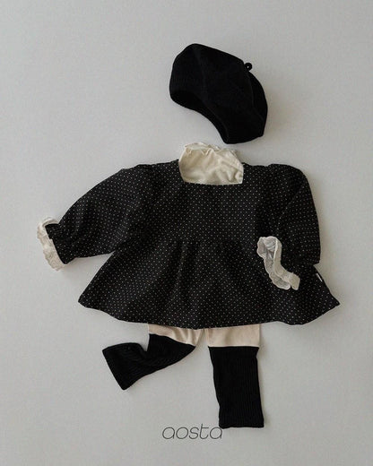 Milk Dot Blouse [Aosta]（2026AW） 10