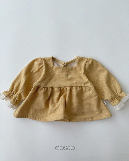 Milk Dot Blouse [Aosta]（2026AW） 12