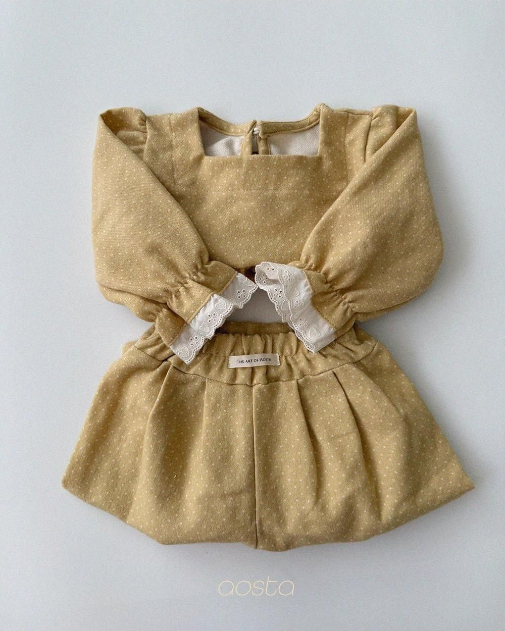 Milk Dot Blouse [Aosta]（2026AW） 13