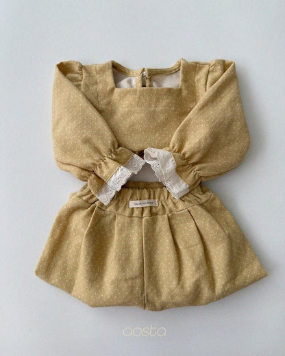 Milk Dot Blouse [Aosta]（2026AW） 13