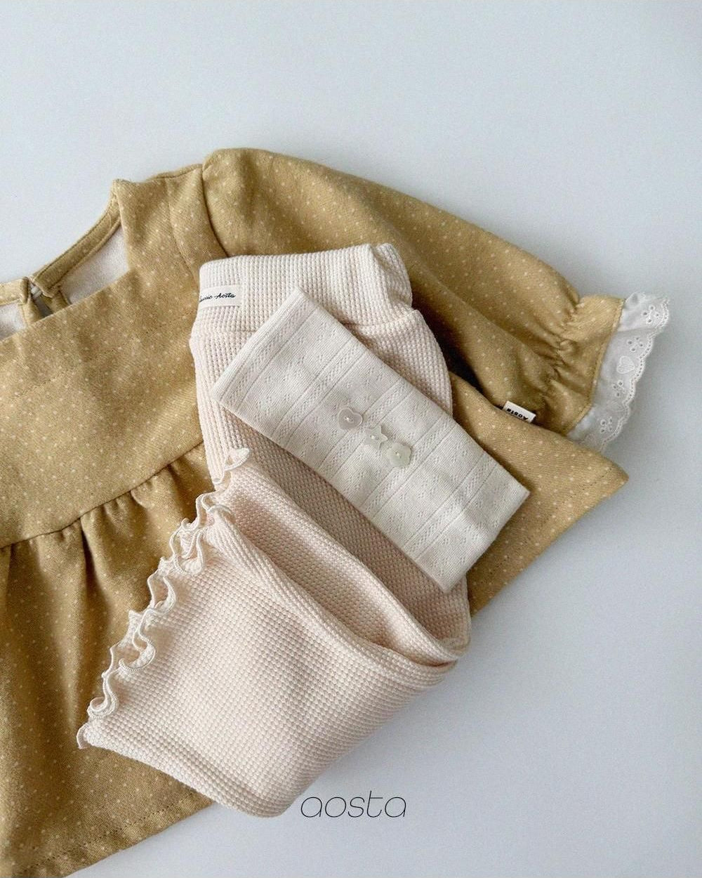 Milk Dot Blouse [Aosta]（2026AW） 15