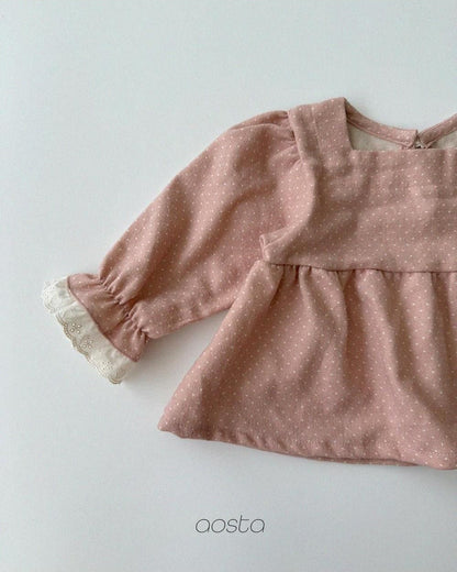 Milk Dot Blouse [Aosta]（2026AW） 18