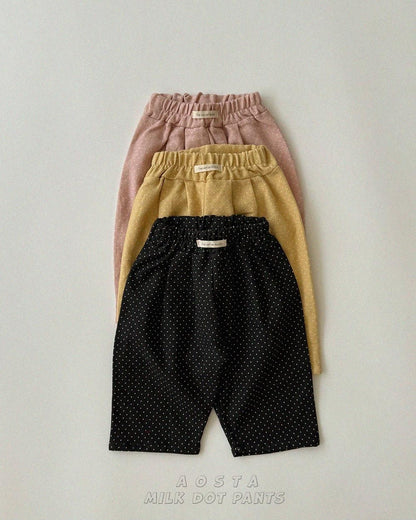 Milk Dot Pants [Aosta]（2026AW） 2
