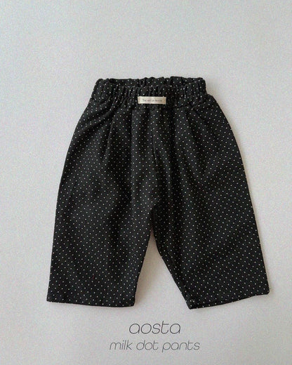 Milk Dot Pants [Aosta]（2026AW） 9