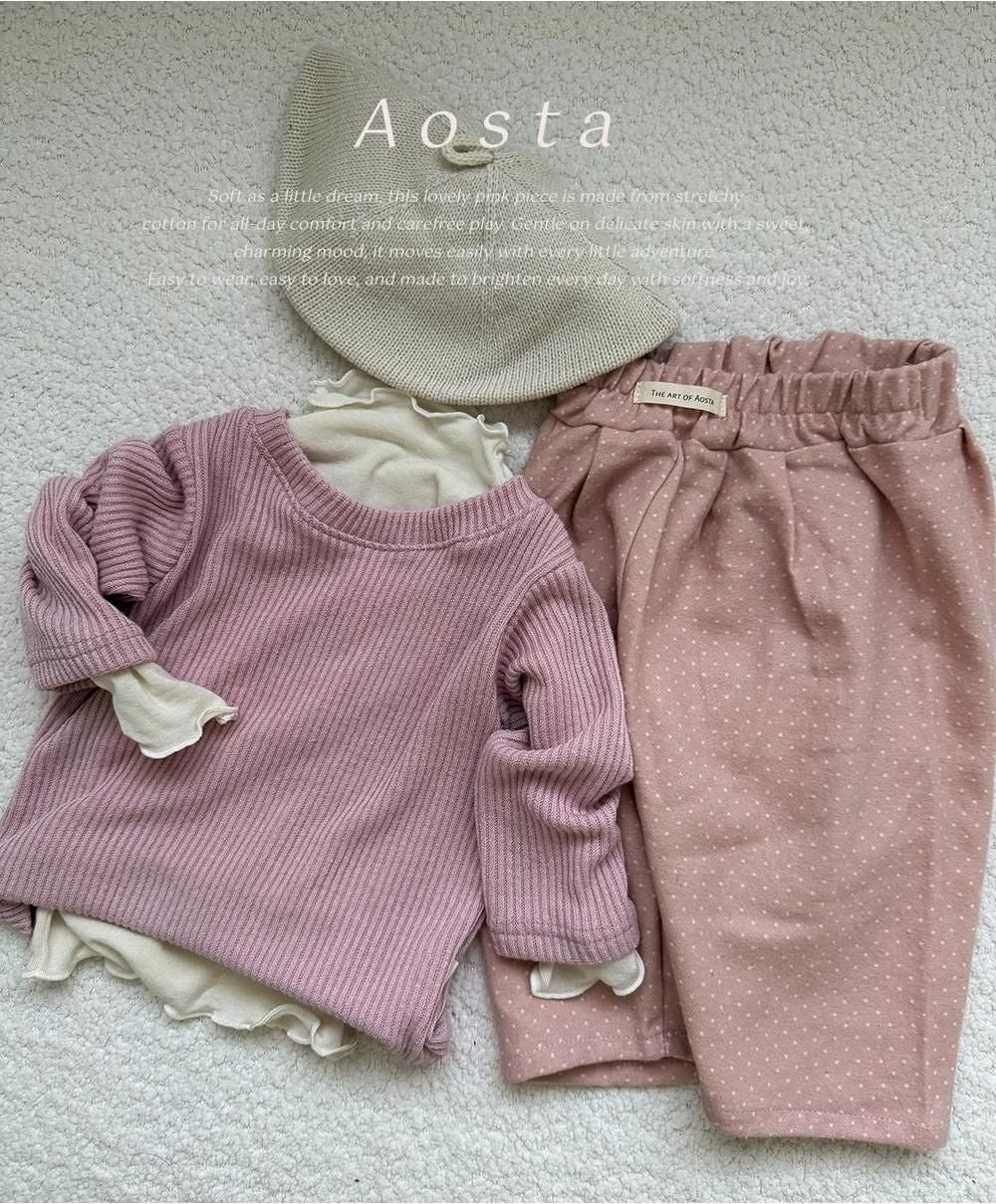Milk Dot Pants [Aosta]（2026AW） 14