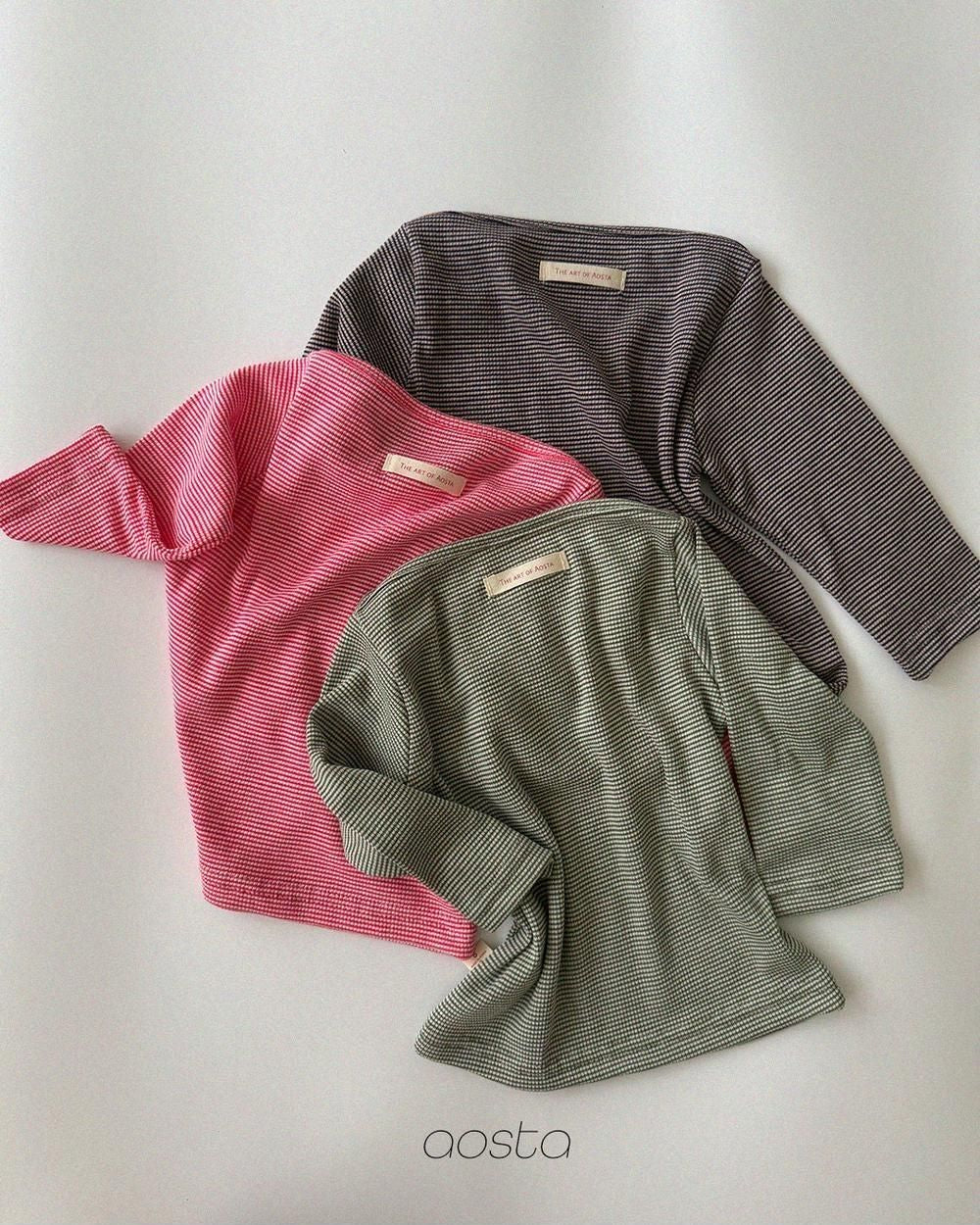 Boat Neck Tee [Aosta]（2026AW） 2
