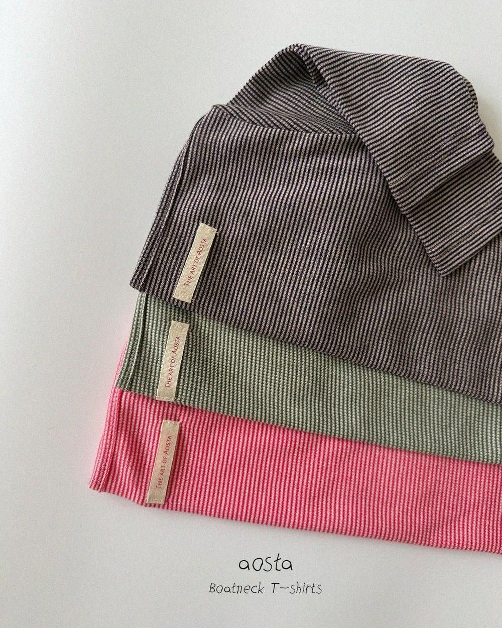 Boat Neck Tee [Aosta]（2026AW） 5