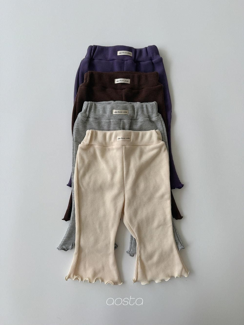 Jelly Waffle Pants [Aosta]（2026AW） 2