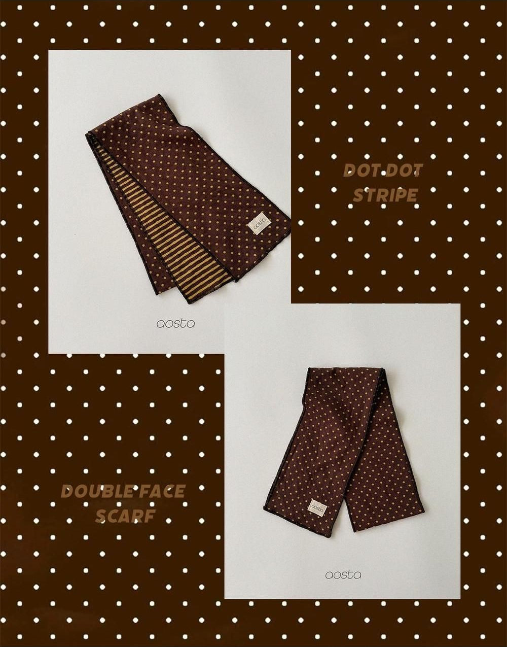 Choco Chip Muffler [Aosta]（2026AW） 7