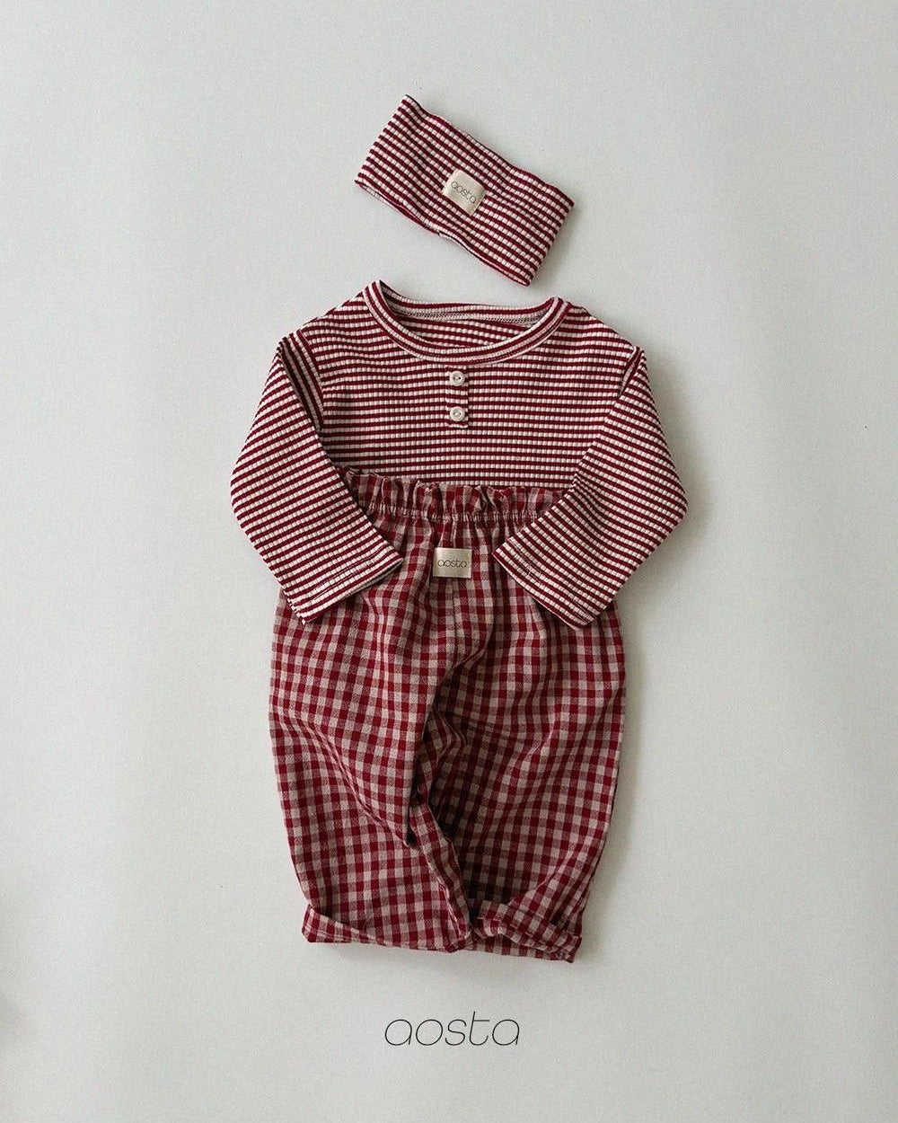 Caramel Check Pants [Aosta]（2026AW） 15