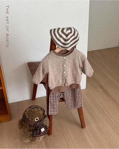 Caramel Check Pants [Aosta]（2026AW） 19