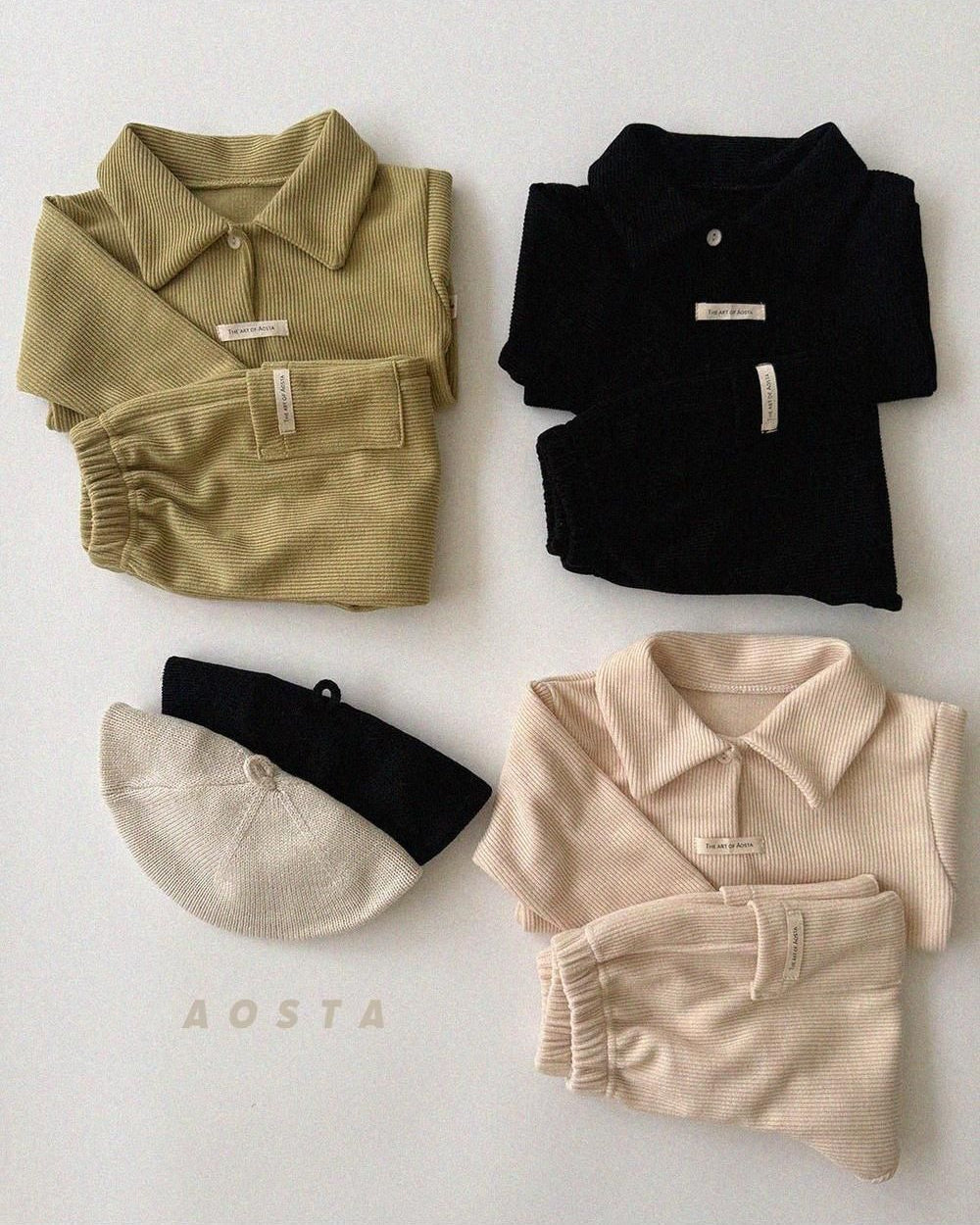 Muted Collar Tee [Aosta]（2026AW） 3