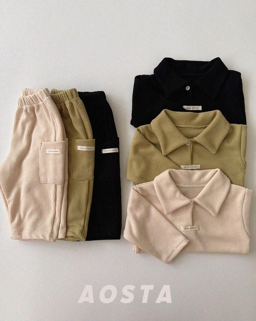 Muted Collar Tee [Aosta]（2026AW） 4