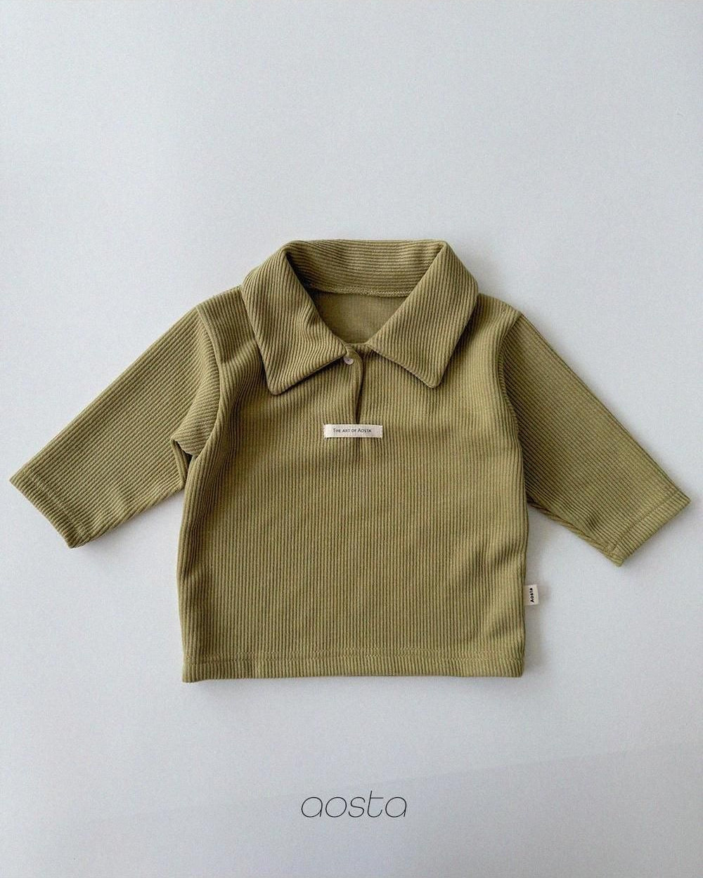 Muted Collar Tee [Aosta]（2026AW） 13