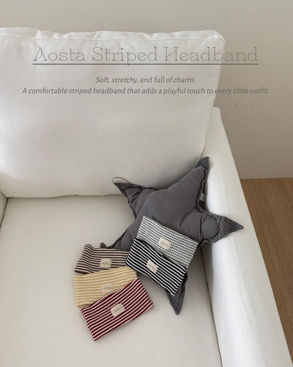 Cookie Hairband [Aosta]（2026AW） 8