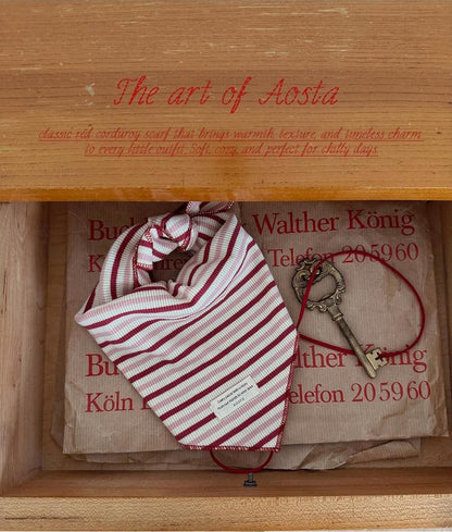 Crayon Scarf [Aosta]（2026AW） 13