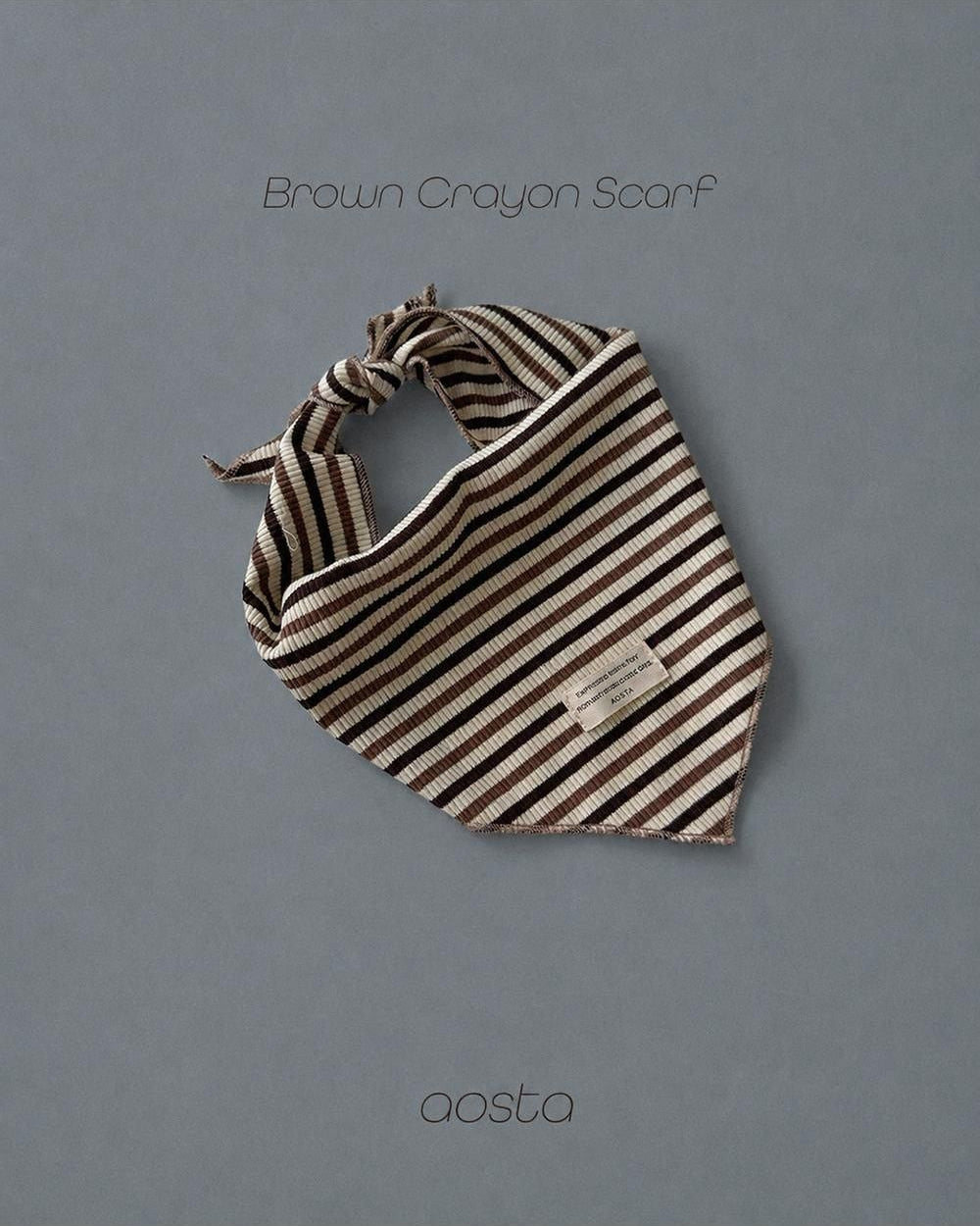 Crayon Scarf [Aosta]（2026AW） 14