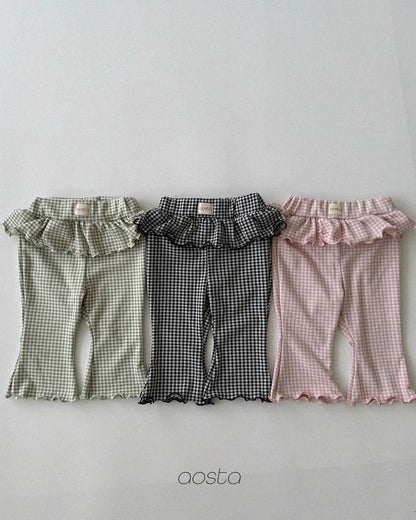 Kiki Frill Pants [Aosta]（2026AW） 2