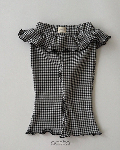 Kiki Frill Pants [Aosta]（2026AW） 10