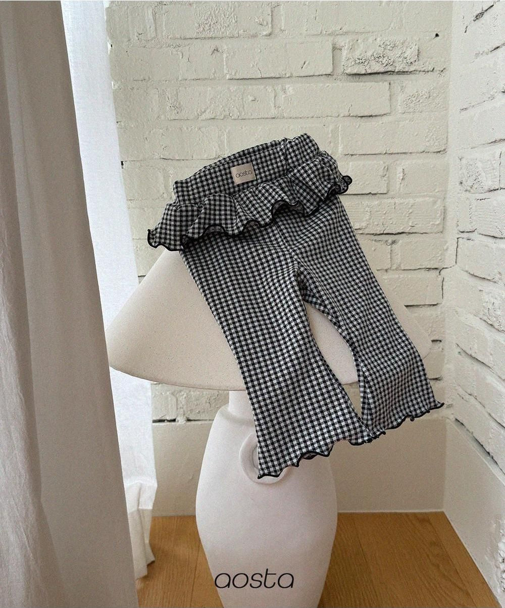 Kiki Frill Pants [Aosta]（2026AW） 11
