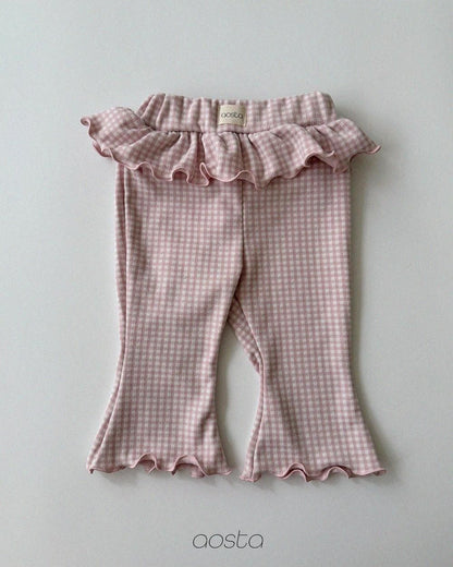Kiki Frill Pants [Aosta]（2026AW） 18
