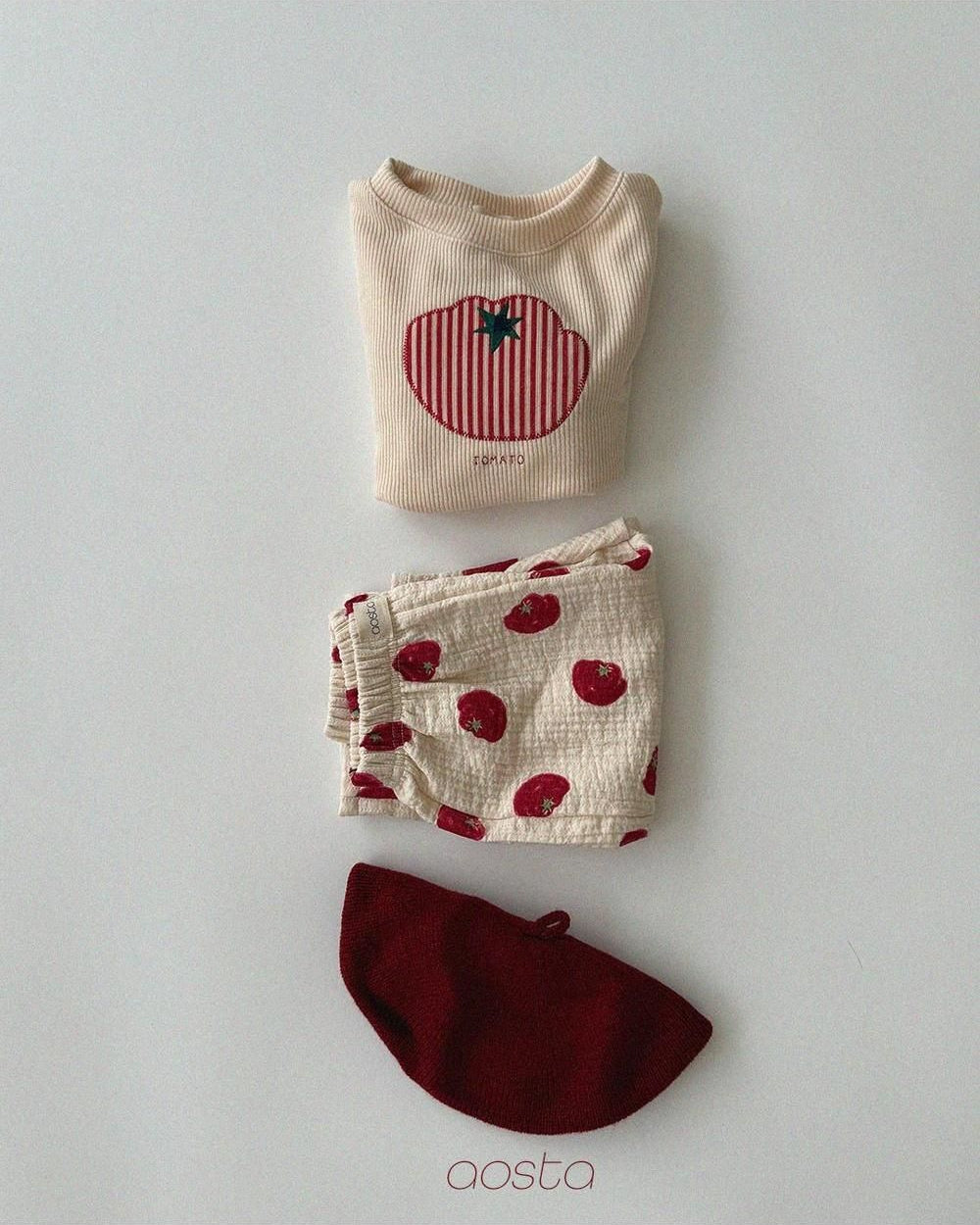 Tomato Sweatshirt [Aosta]（2026AW） 7