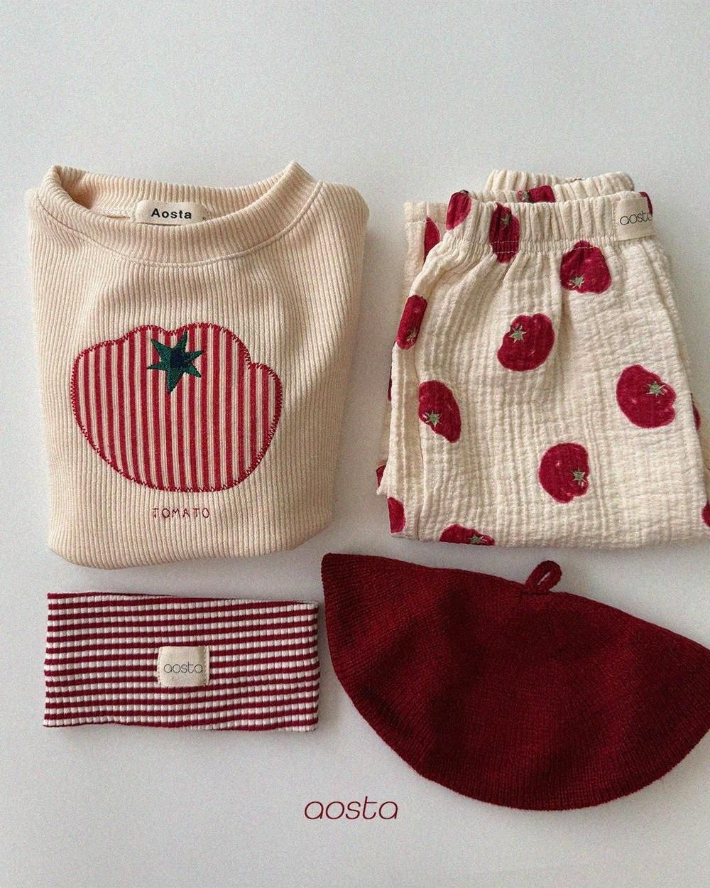 Tomato Sweatshirt [Aosta]（2026AW） 8