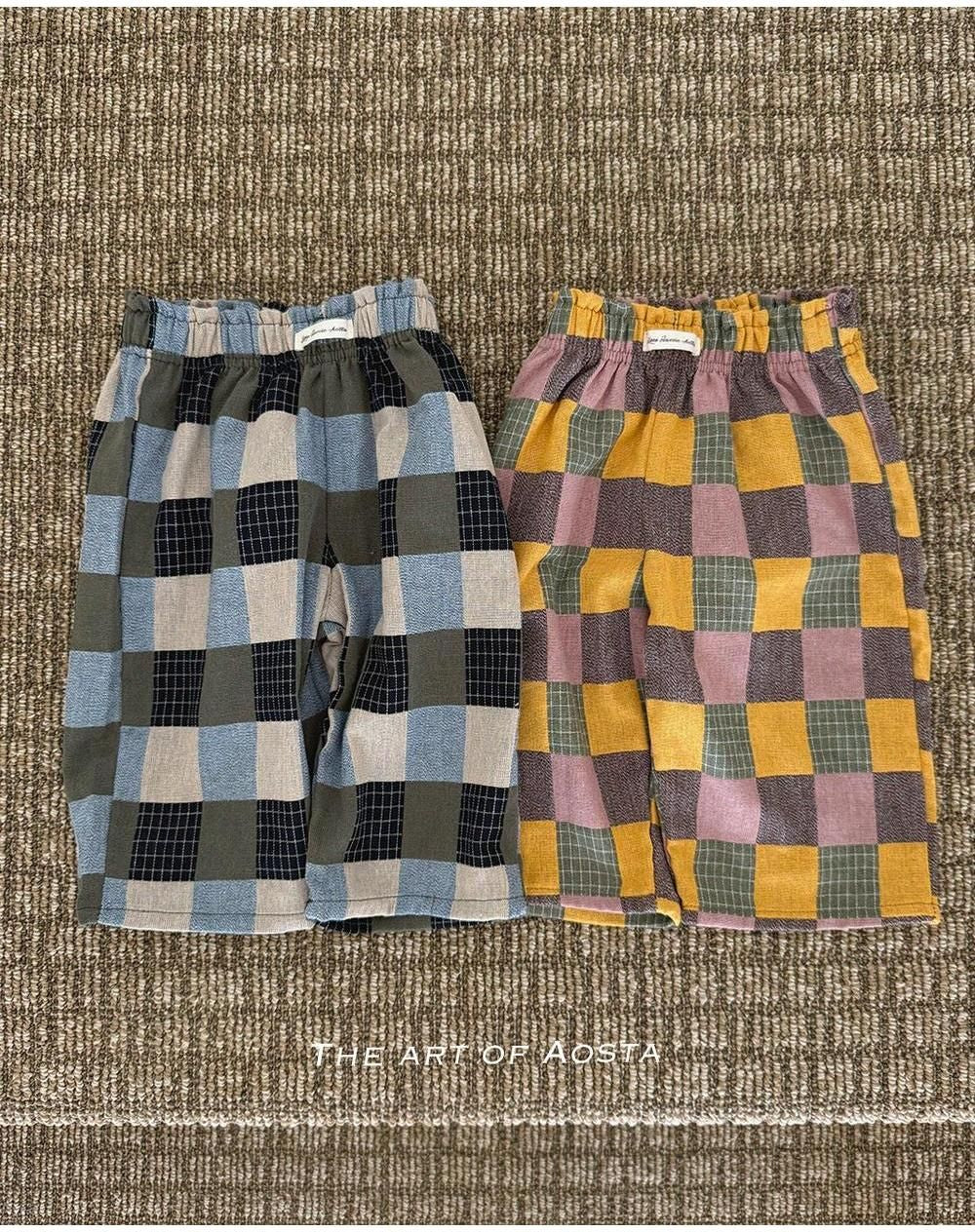 Patchwork Pants [Aosta]（2026AW） 3