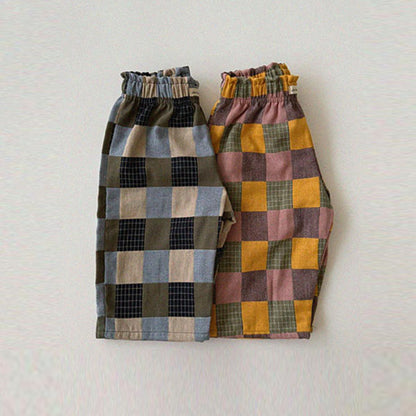 Patchwork Pants [Aosta]（2026AW） 1