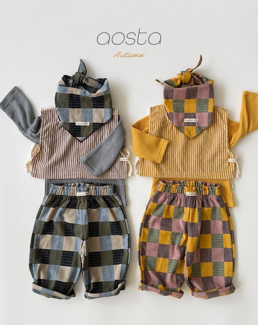 Patchwork Scarf [Aosta]（2026AW） 6