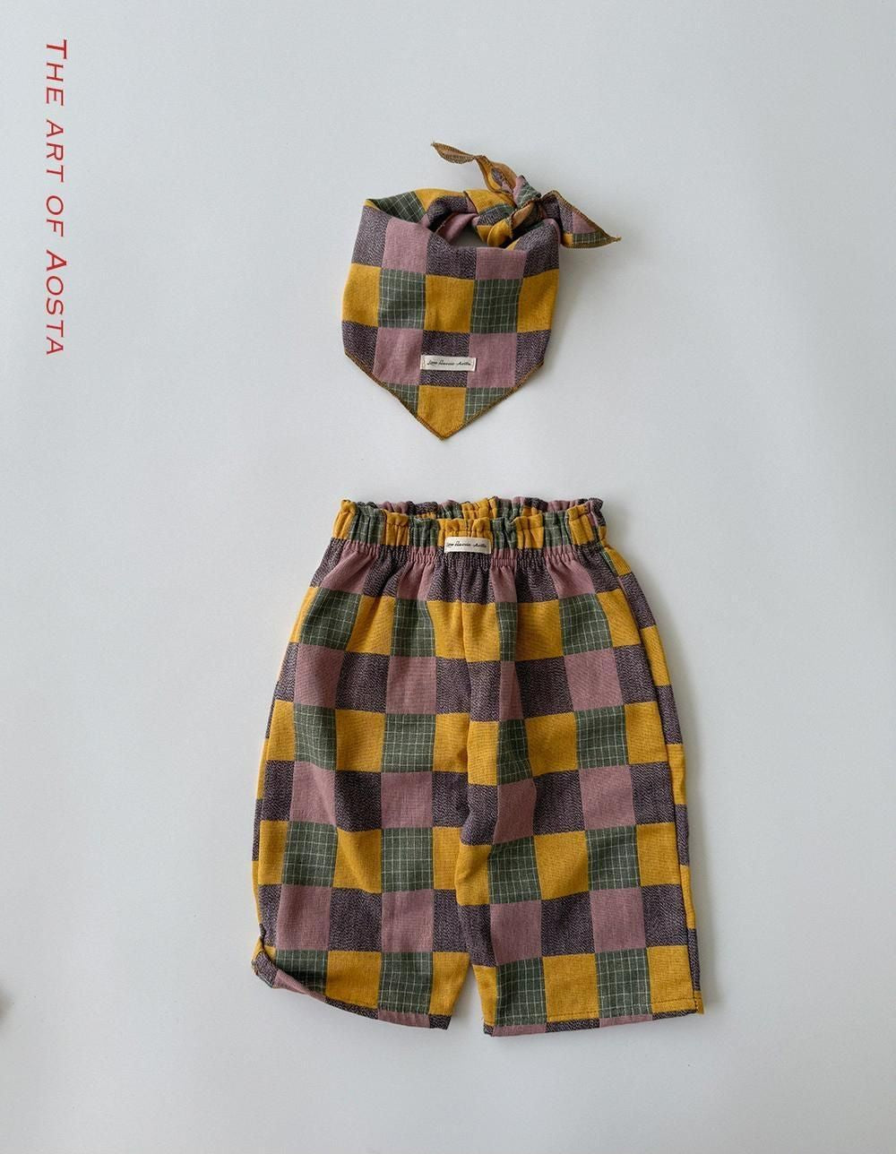 Patchwork Scarf [Aosta]（2026AW） 9