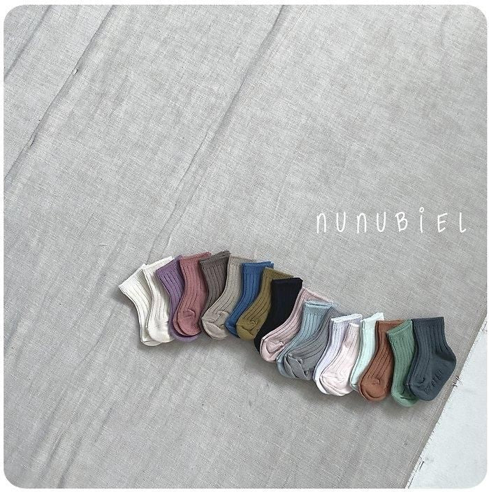 Ribbed Socks [nunubiel]（2026AW） 2