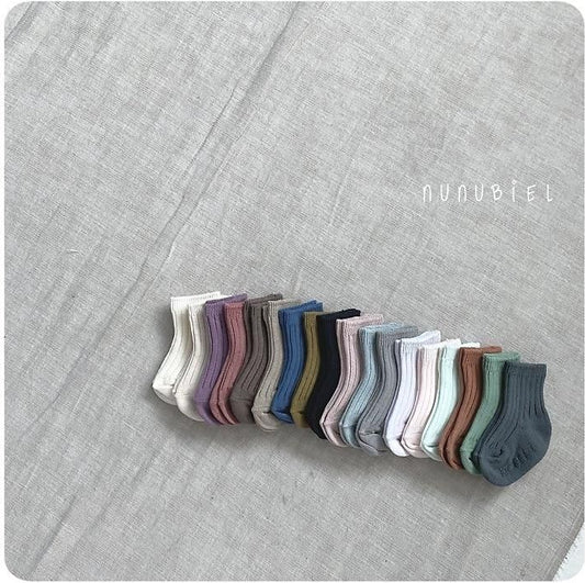Ribbed Socks [nunubiel]（2026AW） 3