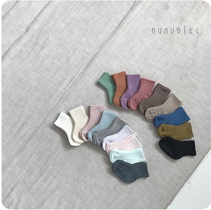 Ribbed Socks [nunubiel]（2026AW） 5