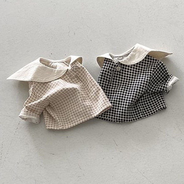 Baby Check Blouse [nunubiel]（2026AW） 1