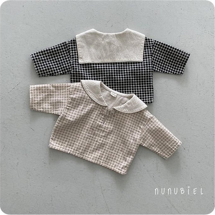 Check Blouse [nunubiel]（2026AW） 3