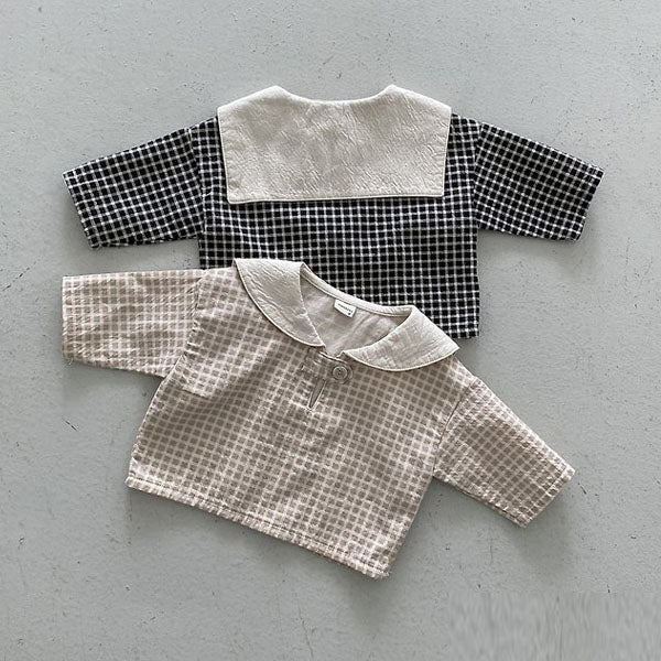 Check Blouse [nunubiel]（2026AW） 1