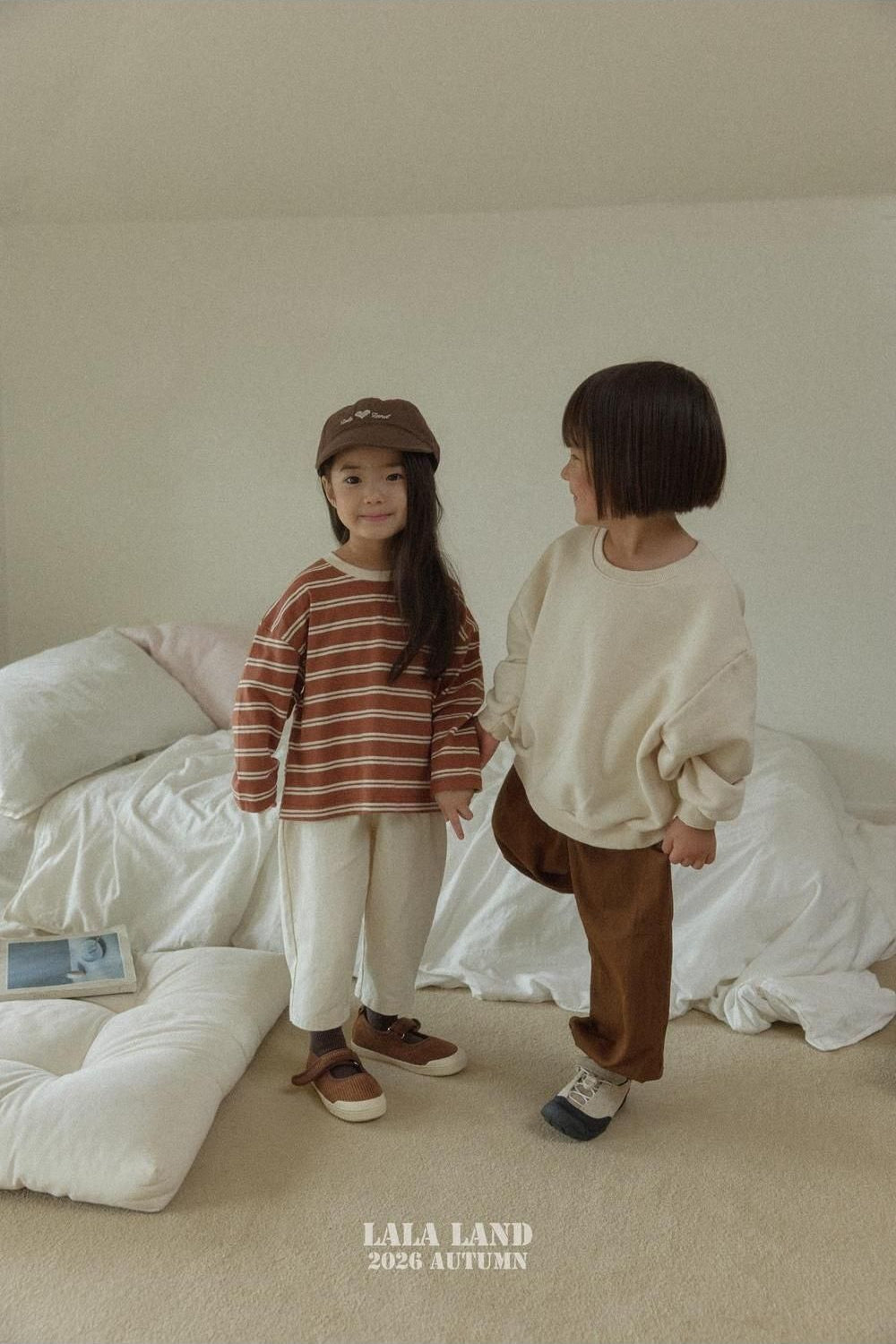Basic Cotton Pants [LALALAND]（2026AW） 13