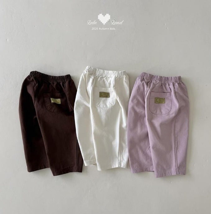Basic Cotton Pants [LALALAND]（2026AW） 2