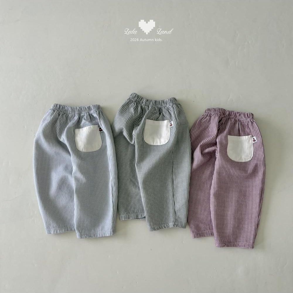 Ritz Check Pants [LALALAND]（2026AW） 5