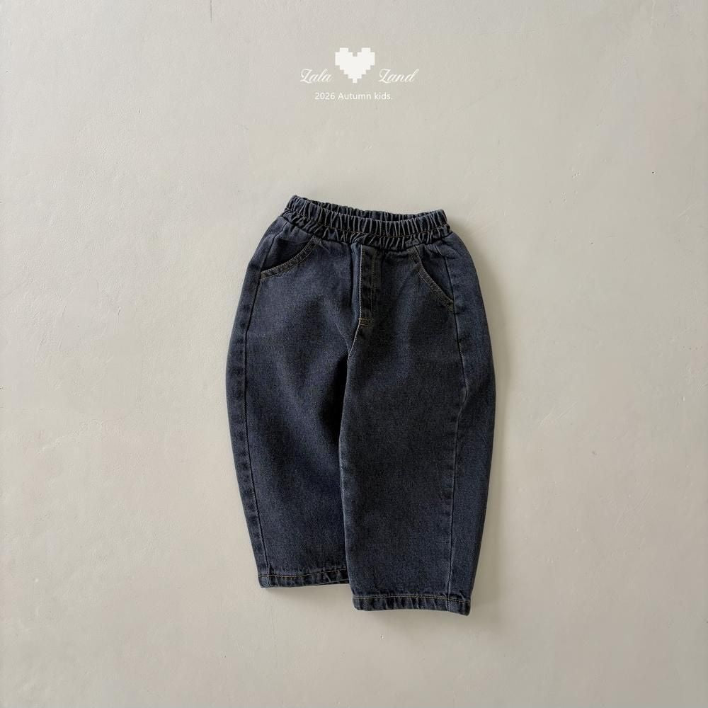 Wide Curved Denim [LALALAND]（2026AW） 2