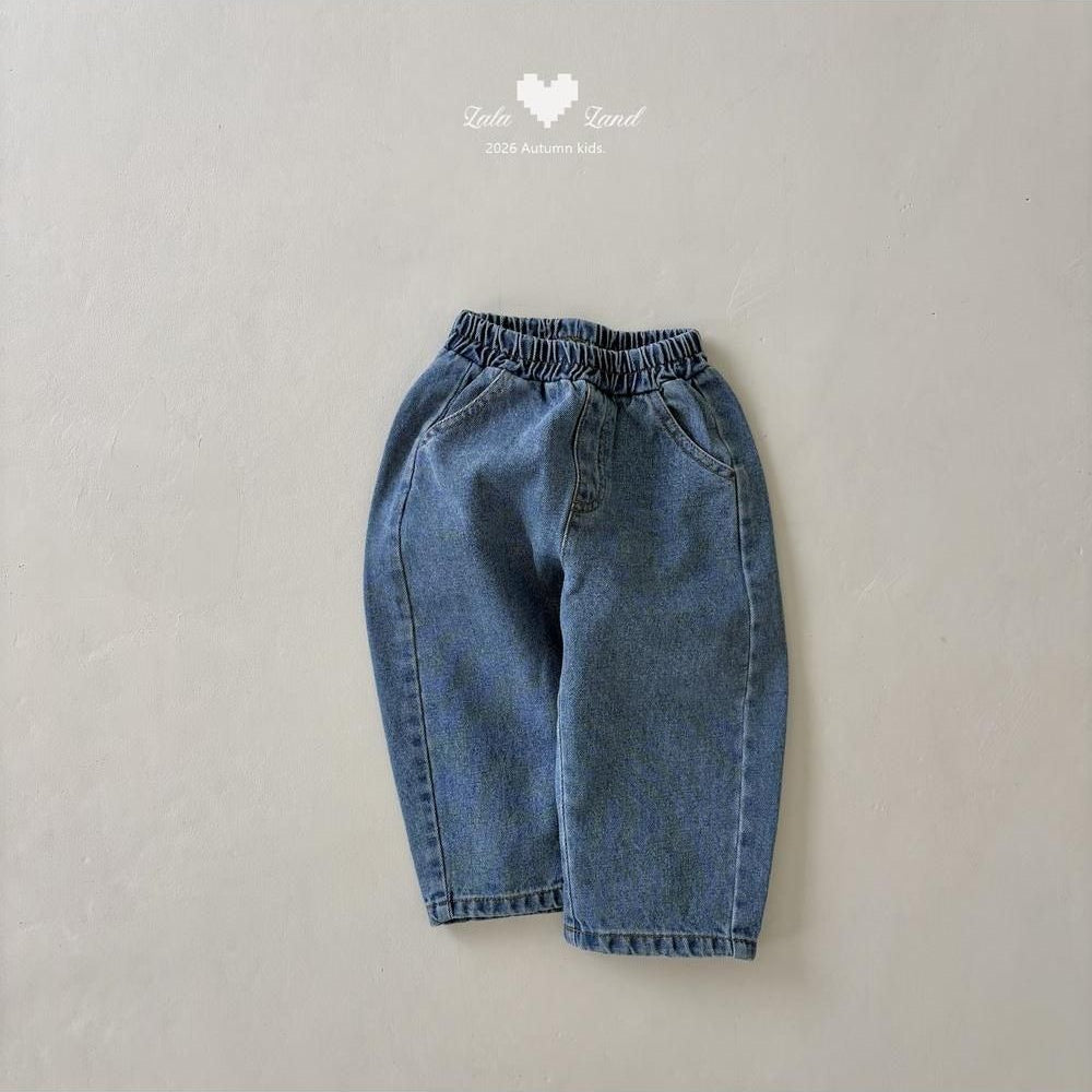 Wide Curved Denim [LALALAND]（2026AW） 4