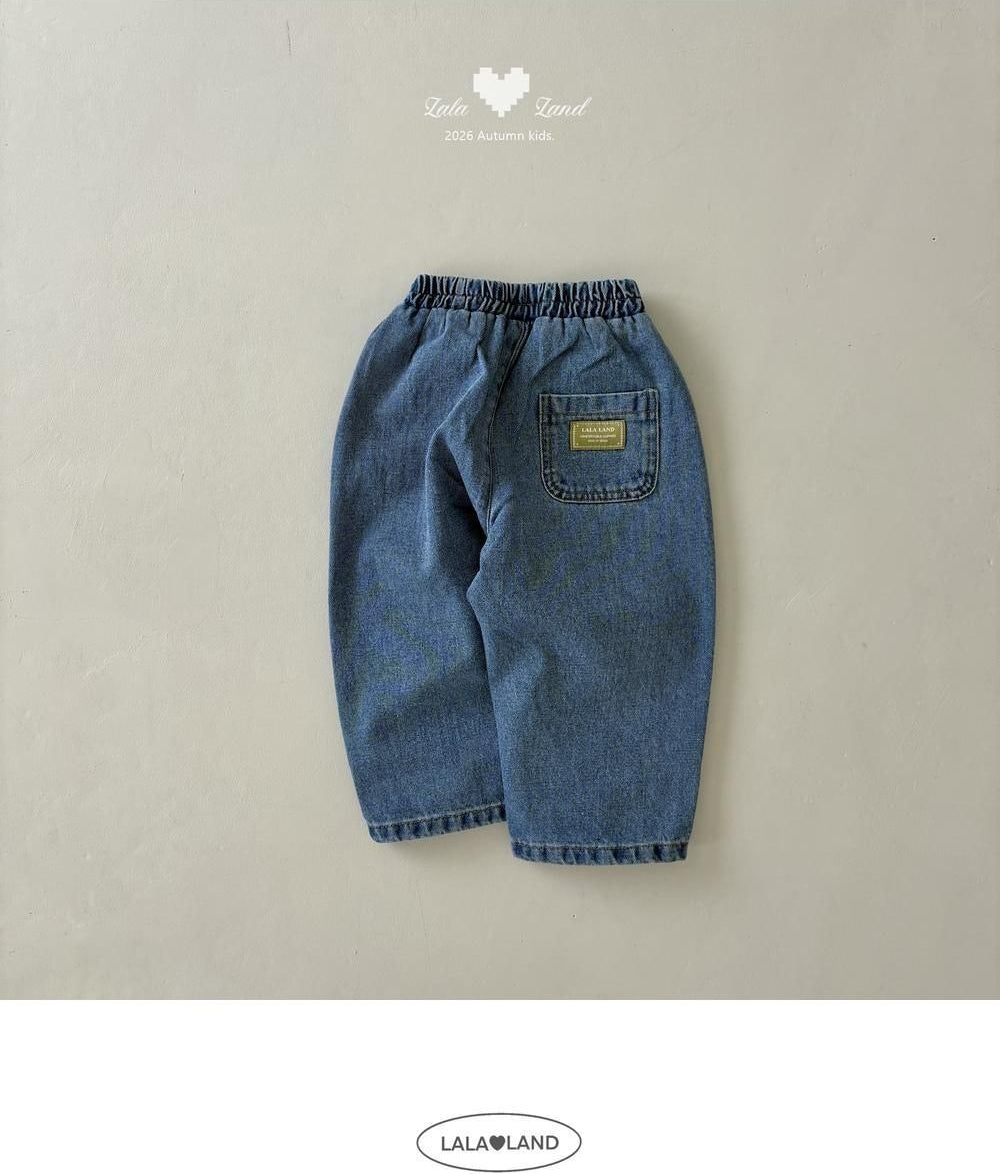 Wide Curved Denim [LALALAND]（2026AW） 5