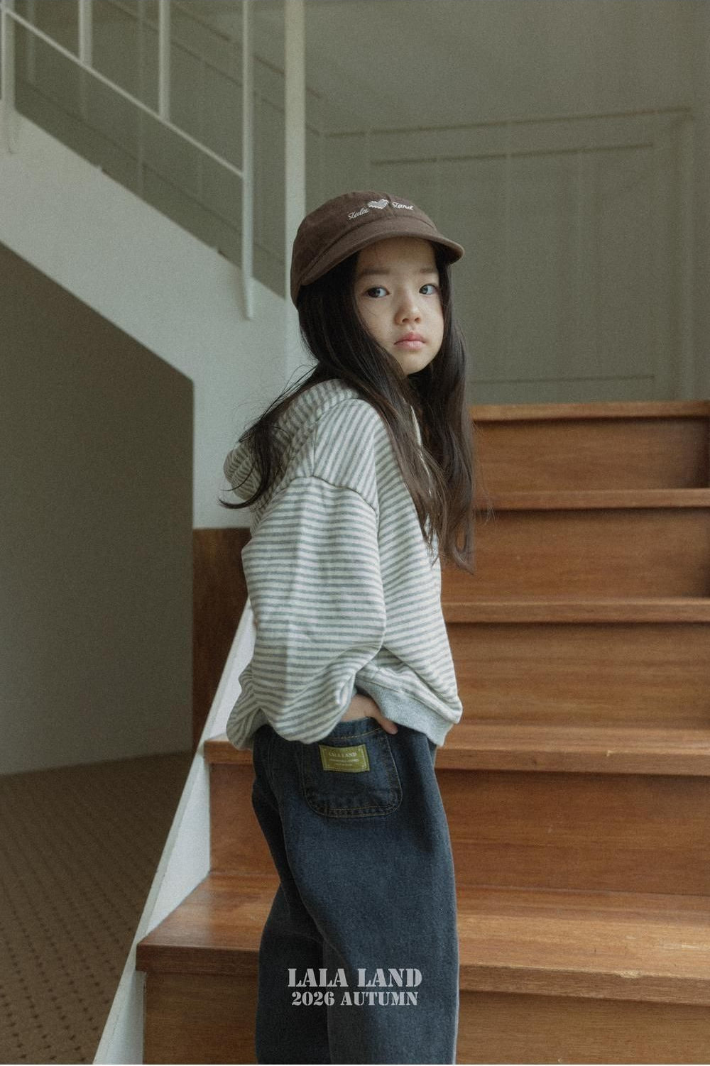 Wide Curved Denim [LALALAND]（2026AW） 9