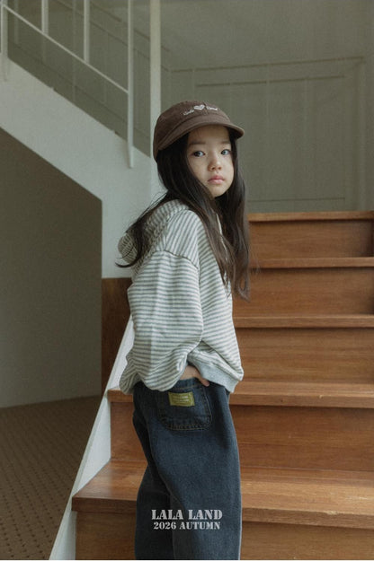 Wide Curved Denim [LALALAND]（2026AW） 9