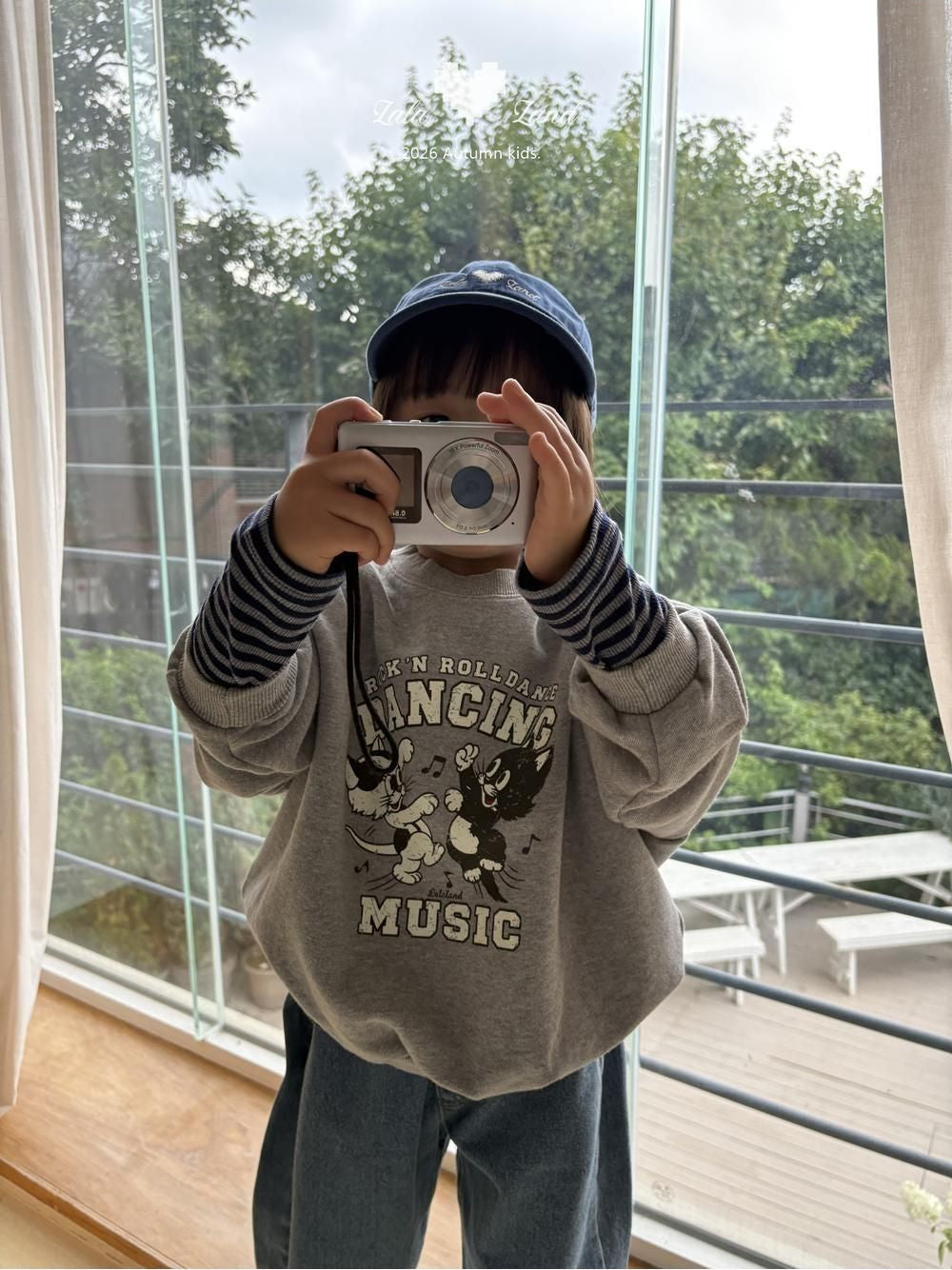 Dancing Cat Sweatshirt [LALALAND]（2026AW） 22