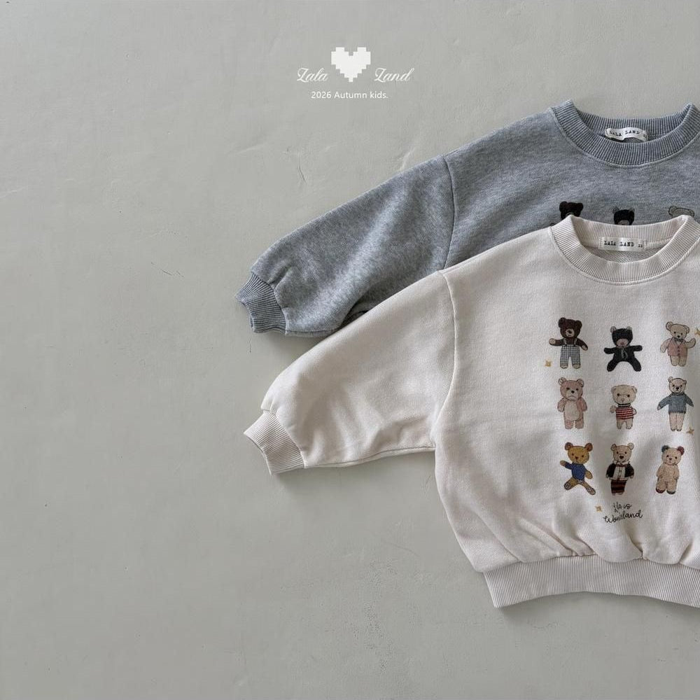Lala Bear Sweatshirt [LALALAND]（2026AW） 6